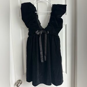 Endless Rose Black Mini Dress